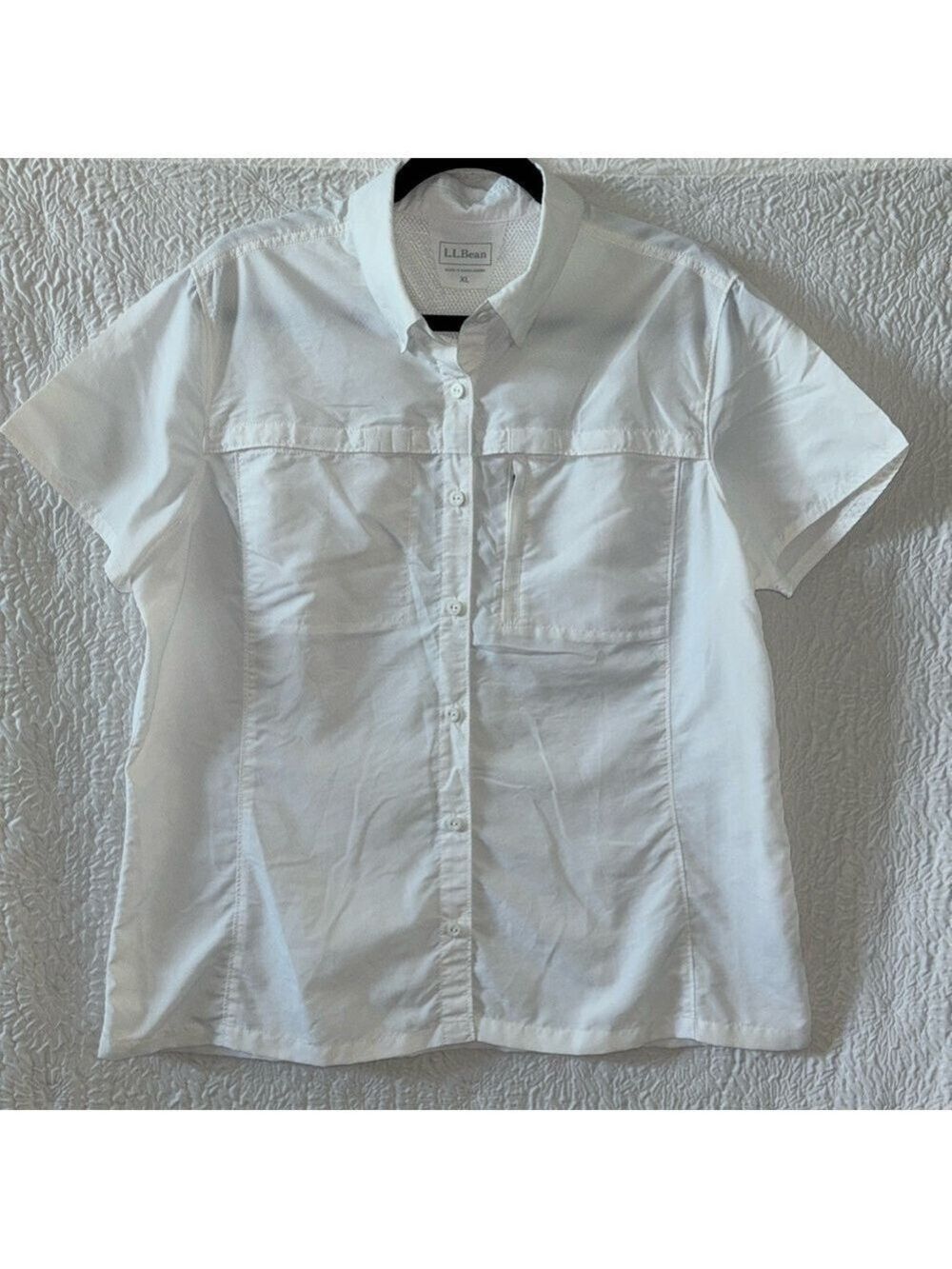 L.L.BEAN Short-Sleeve Button Down Shirt